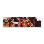 Altarpolyptychon Of San Bartolomeo In Bergamo Pred Bumper Stickers