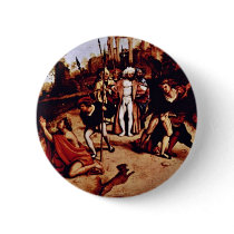 Altarpolyptychon Of San Bartolomeo In Bergamo Pred Pinback Buttons
