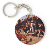 Altarpolyptychon Of San Bartolomeo In Bergamo Pred Key Chains
