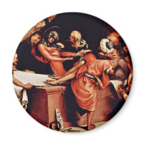 Altarpolyptychon Of San Bartolomeo In Bergamo Pred Refrigerator Magnet