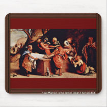 Altarpolyptychon Of San Bartolomeo In Bergamo Pred Mouse Pads