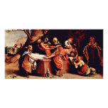 Altarpolyptychon Of San Bartolomeo In Bergamo Pred Customized Photo Card