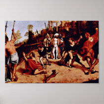 Altarpolyptychon Of San Bartolomeo In Bergamo Pred Posters