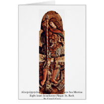 Altarpolyptychon Of San Martino Greeting Card