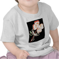 Altered Light Golden Irish Sparkle 4 Leaf Clover T Shirts