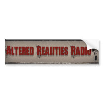 Altered Realities Radio Logo Bumper Sticker