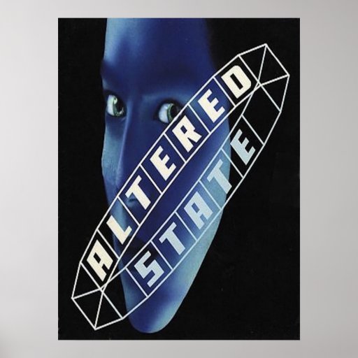 Altered State 1991 Debut wall poster.