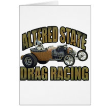 altered state drag racing hot rod card