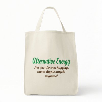 Alternative Energy Tote Bag by melhi_