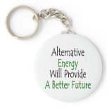Alternative Energy Will Provide A Better Future Keychains