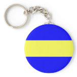 Alternative fllag Friuli, Italy Keychains