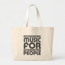 Alternative Music 4 Alternative People - Emo Rock Canvas Bags