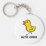 Alto Chick Key Chains