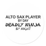 Alto Sax Deadly Ninja by Night