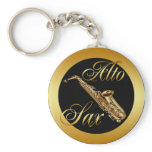 ALTO SAX KEYCHAINS