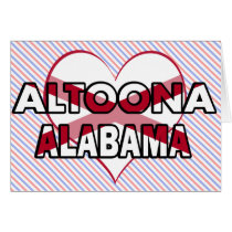 Altoona, Alabama Card