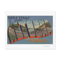 Altoona, Pennsylvania - Large Letter Scenes Post Card