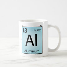 Aluminium (Al) Element Mug