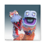 Aluminium and Plastic Monsters magnets