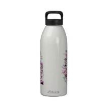 Aluminium Water Bottle- Bitch'n Bird Design