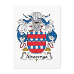 Alvarenga Family Crest Post Cards