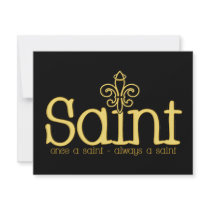 Always a SAINT Personalized Announcement