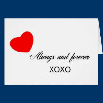 Always and forever cards