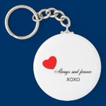 Always and forever keychains
