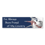 Always Been Proud of Country Bumper Sticker