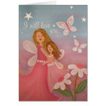 Always & Forever - Mother & Daughter Angels Card