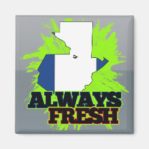Always Fresh Guatemala Fridge Magnets