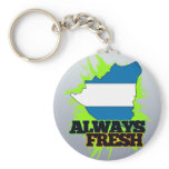 Always Fresh Nicaragua Keychain