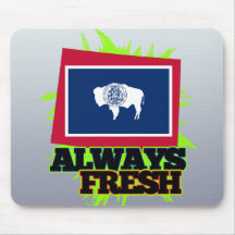 Always Fresh Wyoming Mouse Pad