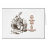 Always Good Timely Efforts Delay Procrastination Greeting Card