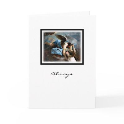 Always - Guardian Angel - Greeting Card by lilastar
