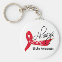 Always Hope Stroke Keychain