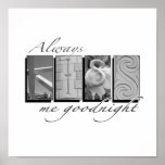 Always Kiss Me Goodnight Poster