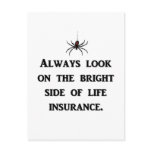 always-look-on-the-bright-side-of-life-insurance post cards