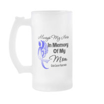 Always My Hero In Memory Mum - Colon Cancer Coffee Mugs