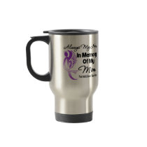Always My Hero In Memory Mum - Pancreatic Cancer Mug