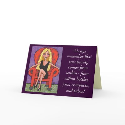 Always remember that true beauty... - card by folkartblonde