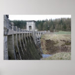 Alwen reservoir dam. posters
