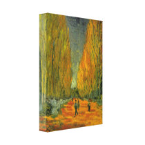 Alyscamps by Vincent van Gogh Canvas Prints