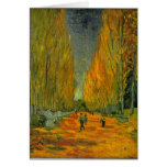 Alyscamps by Vincent van Gogh Cards