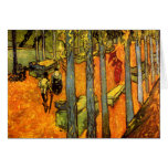 Alyscamps by Vincent Van Gogh Cards