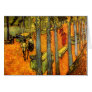 Alyscamps by Vincent Van Gogh Cards