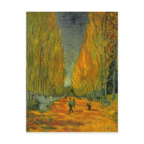 Alyscamps by Vincent van Gogh Postcard