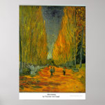 Alyscamps by Vincent van Gogh Posters