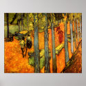 Alyscamps by Vincent Van Gogh posters