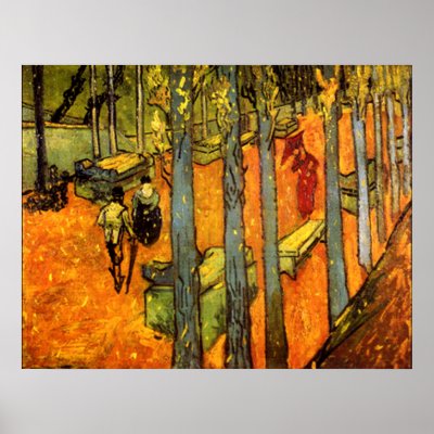 Alyscamps by Vincent Van Gogh Posters by mcduncan